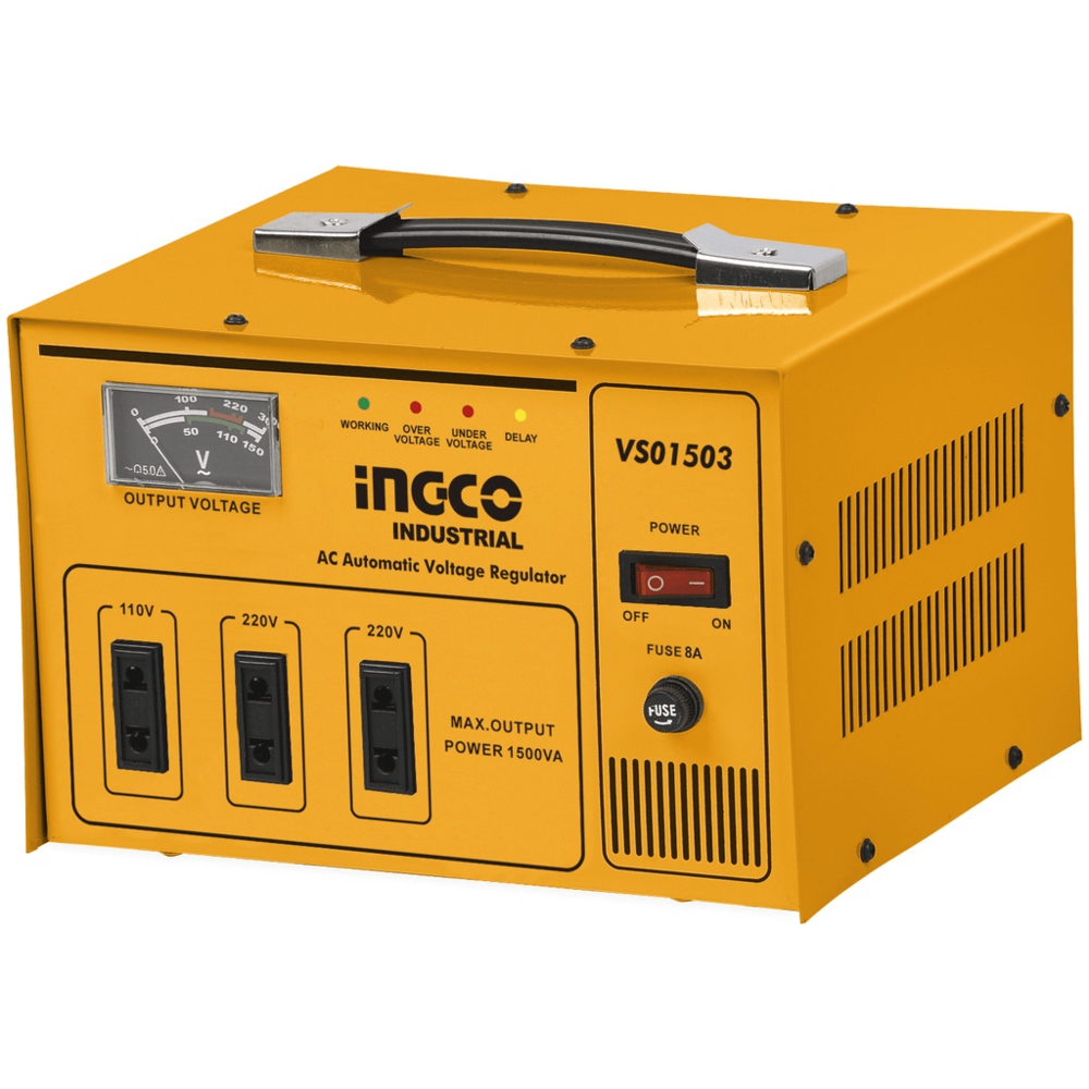Ingco VS01503 AC Automatic Voltage Regulator - KHM Megatools Corp. Ingco VS01503 AC Automatic Voltage Regulator - KHM Megatools Corp.